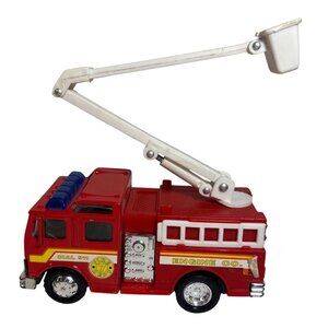 Soma Might Wheels Fire Truck Vintage 4.5" Long